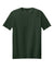 Gildan 64000/G640 Mens Softstyle Short Sleeve Crewneck T-Shirt Forest Green Flat Front