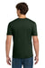 Gildan 64000/G640 Mens Softstyle Short Sleeve Crewneck T-Shirt Forest Green Model Back