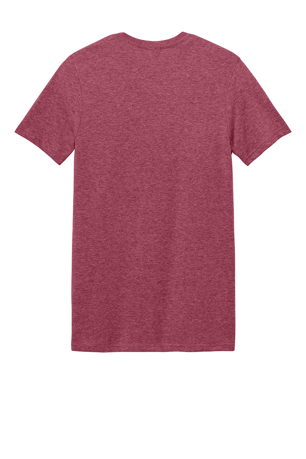 Gildan 64000/G640 Mens Softstyle Short Sleeve Crewneck T-Shirt Heather Cardinal Red Flat Back