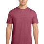 Gildan Mens Softstyle Short Sleeve Crewneck T-Shirt - Heather Cardinal Red