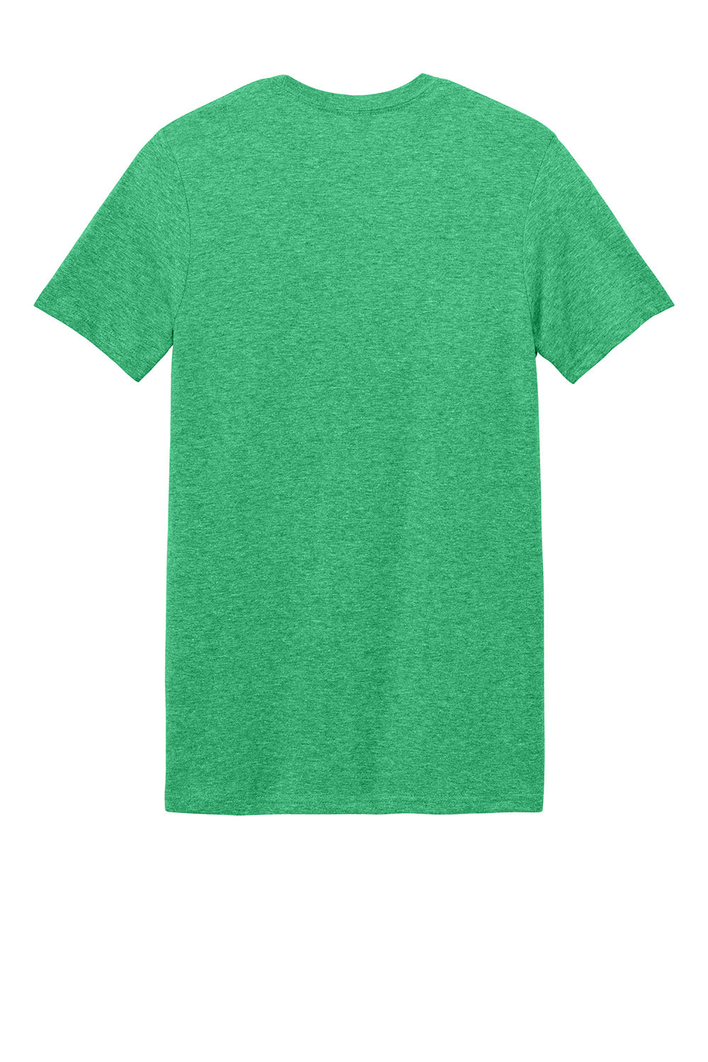 Gildan 64000/G640 Mens Softstyle Short Sleeve Crewneck T-Shirt Heather Irish Green Flat Back