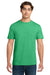 Gildan 64000/G640 Mens Softstyle Short Sleeve Crewneck T-Shirt Heather Irish Green Model Front