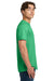 Gildan 64000/G640 Mens Softstyle Short Sleeve Crewneck T-Shirt Heather Irish Green Model Side