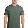 Gildan Mens Softstyle Short Sleeve Crewneck T-Shirt - Heather Military Green