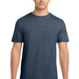 Gildan Mens Softstyle Short Sleeve Crewneck T-Shirt - Heather Navy Blue