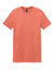 Gildan 64000/G640 Mens Softstyle Short Sleeve Crewneck T-Shirt Heather Orange Flat Front