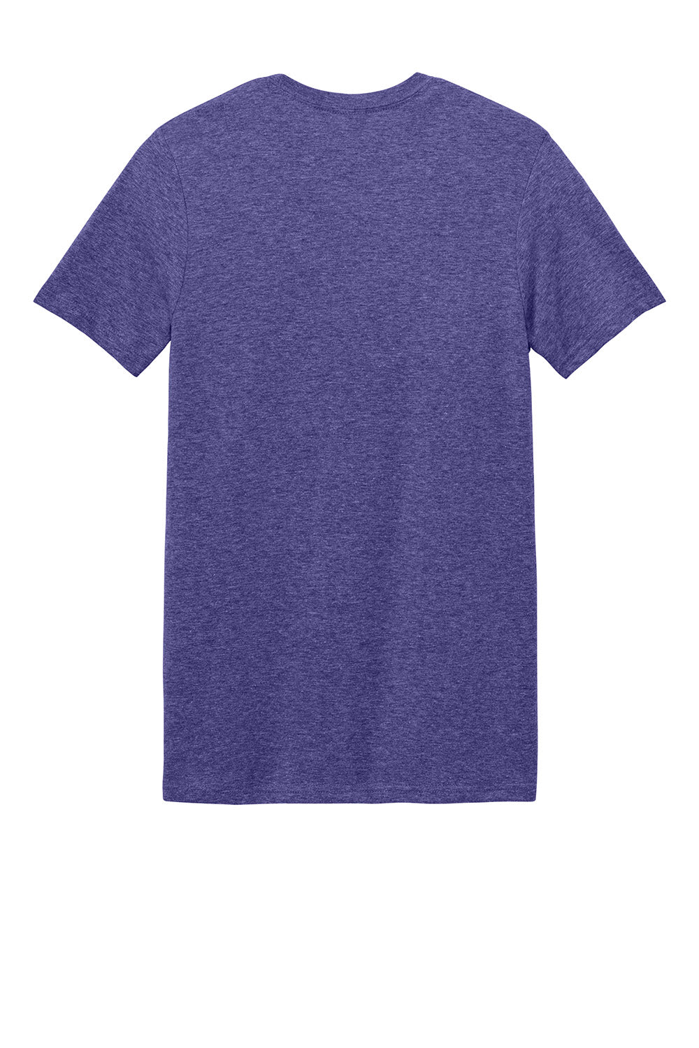 Gildan 64000/G640 Mens Softstyle Short Sleeve Crewneck T-Shirt Heather Purple Flat Back