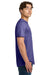 Gildan 64000/G640 Mens Softstyle Short Sleeve Crewneck T-Shirt Heather Purple Model Side