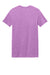 Gildan 64000/G640 Mens Softstyle Short Sleeve Crewneck T-Shirt Heather Radiant Orchid Purple Flat Back