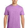 Gildan Mens Softstyle Short Sleeve Crewneck T-Shirt - Heather Radiant Orchid Purple