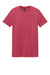 Gildan 64000/G640 Mens Softstyle Short Sleeve Crewneck T-Shirt Heather Red Flat Front