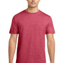 Gildan Mens Softstyle Short Sleeve Crewneck T-Shirt - Heather Red