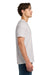 Gildan 64000/G640 Mens Softstyle Short Sleeve Crewneck T-Shirt Ice Grey Model Side