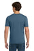 Gildan 64000/G640 Mens Softstyle Short Sleeve Crewneck T-Shirt Indigo Blue Model Back