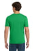 Gildan 64000/G640 Mens Softstyle Short Sleeve Crewneck T-Shirt Irish Green Model Back