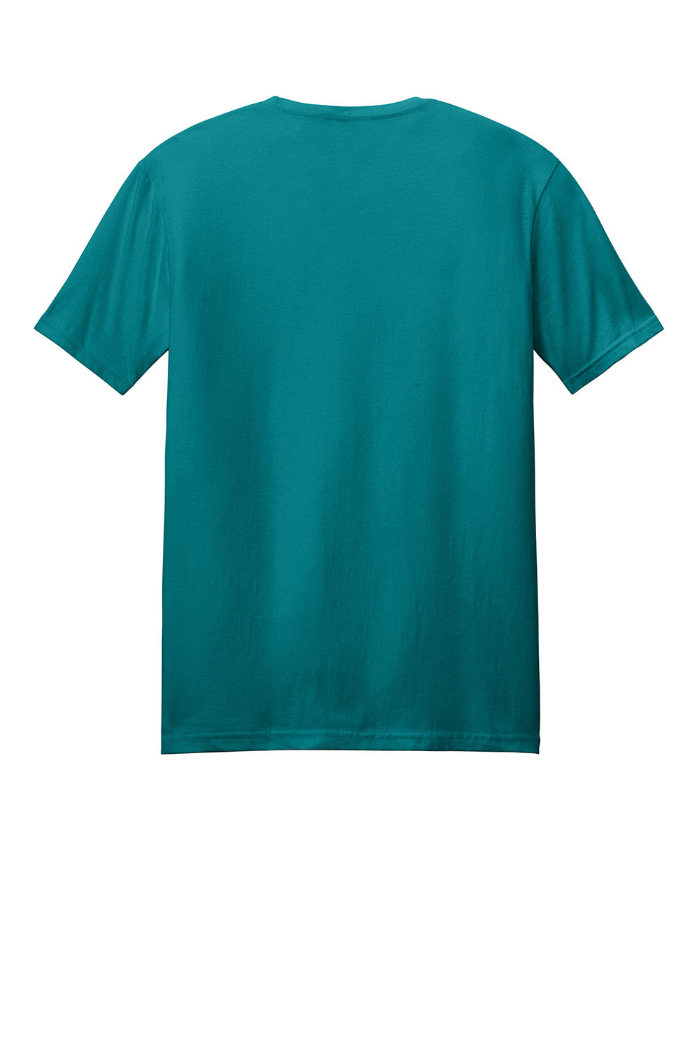 Gildan 64000/G640 Mens Softstyle Short Sleeve Crewneck T-Shirt Jade Dome Green Flat Back