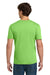 Gildan 64000/G640 Mens Softstyle Short Sleeve Crewneck T-Shirt Lime Green Model Back