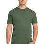 Gildan Mens Softstyle Short Sleeve Crewneck T-Shirt - Military Green