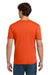 Gildan 64000/G640 Mens Softstyle Short Sleeve Crewneck T-Shirt Orange Model Back