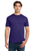 Gildan 64000/G640 Mens Softstyle Short Sleeve Crewneck T-Shirt Purple Model Front