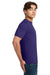 Gildan 64000/G640 Mens Softstyle Short Sleeve Crewneck T-Shirt Purple Model Side