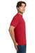 Gildan 64000/G640 Mens Softstyle Short Sleeve Crewneck T-Shirt Red Model Side