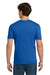 Gildan 64000/G640 Mens Softstyle Short Sleeve Crewneck T-Shirt Royal Blue Model Back