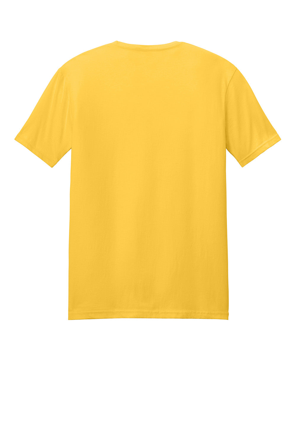 Gildan 64000/G640 Mens Softstyle Short Sleeve Crewneck T-Shirt Daisy Yellow Flat Back