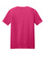 Gildan 64000/G640 Mens Softstyle Short Sleeve Crewneck T-Shirt Heliconia Pink Flat Back