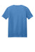 Gildan 64000/G640 Mens Softstyle Short Sleeve Crewneck T-Shirt Iris Blue Flat Back