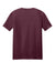 Gildan 64000/G640 Mens Softstyle Short Sleeve Crewneck T-Shirt Maroon Flat Back