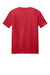 Gildan 64000/G640 Mens Softstyle Short Sleeve Crewneck T-Shirt Red Flat Back