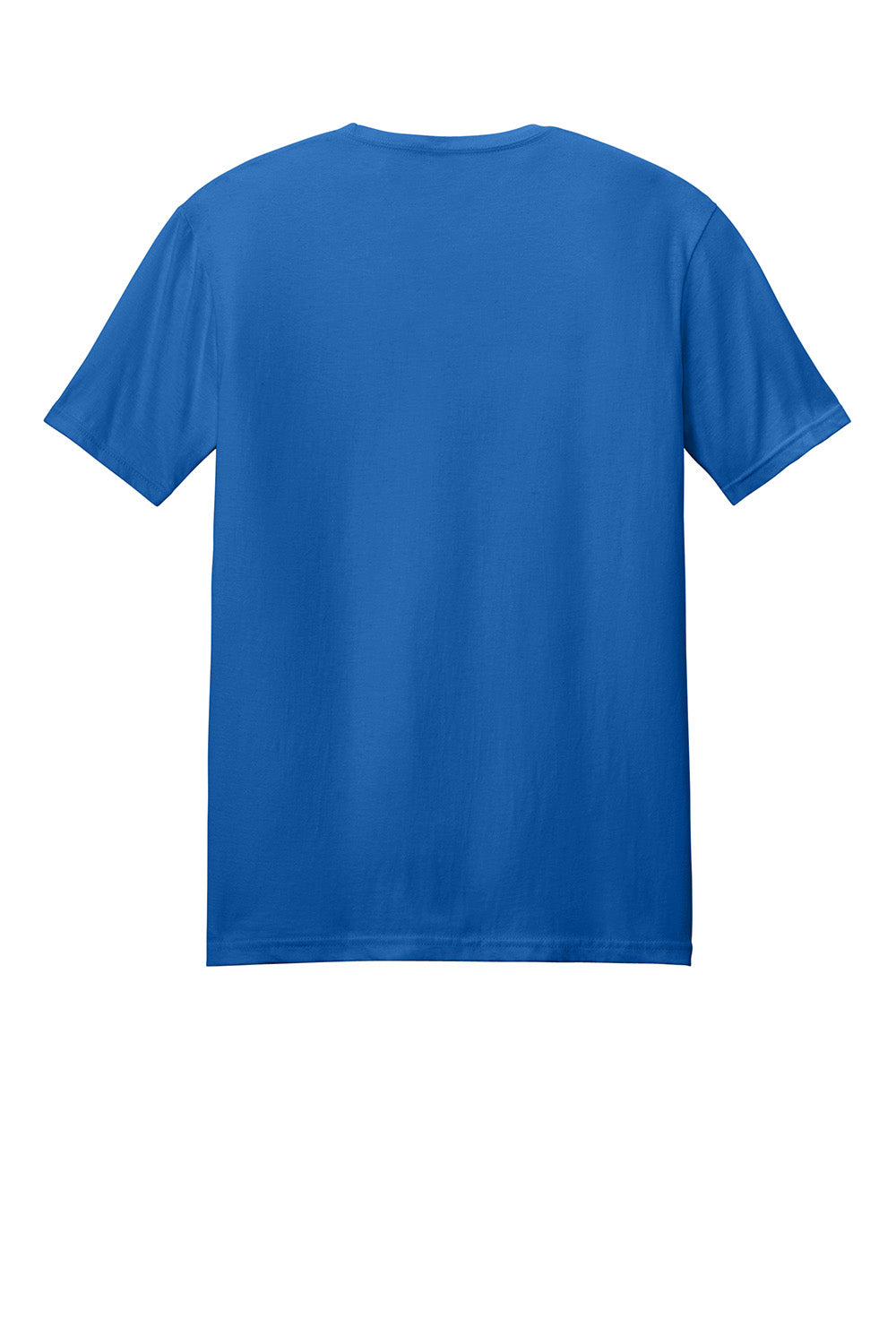 Gildan 64000/G640 Mens Softstyle Short Sleeve Crewneck T-Shirt Royal Blue Flat Back