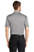 Port Authority K540P Mens Silk Touch Performance Moisture Wicking Short Sleeve Polo Shirt w/ Pocket Gusty Grey Model Back