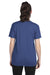 Next Level NL6410/6410 Mens Sueded Jersey Short Sleeve Crewneck T-Shirt Royal Blue Model Back