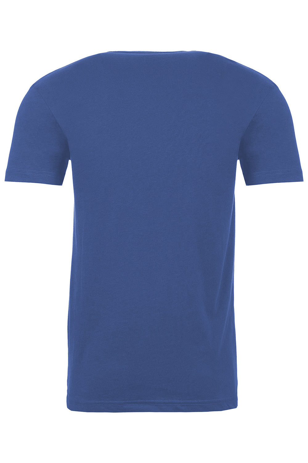 Next Level NL6410/6410 Mens Sueded Jersey Short Sleeve Crewneck T-Shirt Royal Blue Flat Back