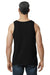 Gildan 64200 Mens Softstyle Tank Top Black Model Back