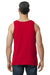 Gildan 64200 Mens Softstyle Tank Top Red Model Back