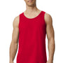 Gildan Mens Softstyle Tank Top - Red