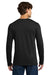 Gildan 64400/G644 Mens Softstyle Long Sleeve Crewneck T-Shirt Black Model Back