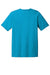 Gildan 980 Mens Short Sleeve Crewneck T-Shirt Caribbean Blue Flat Back