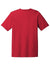 Gildan 980 Mens Short Sleeve Crewneck T-Shirt Red Flat Back