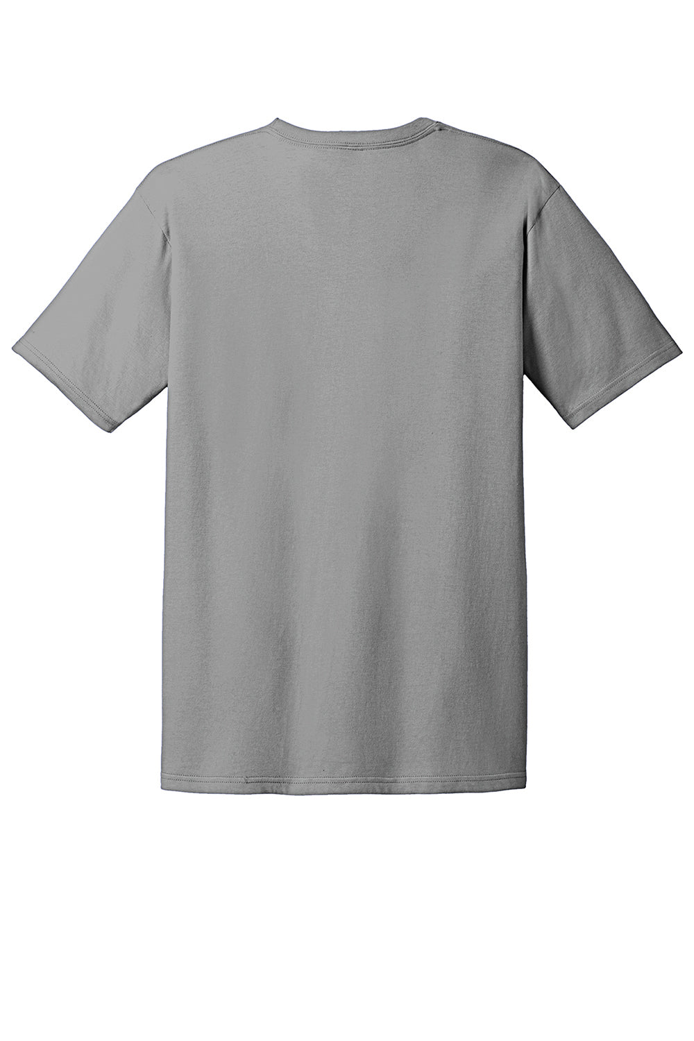 Gildan 980 Mens Short Sleeve Crewneck T-Shirt Storm Grey Flat Back