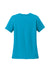 Gildan 880 Womens Short Sleeve Crewneck T-Shirt Caribbean Blue Flat Back