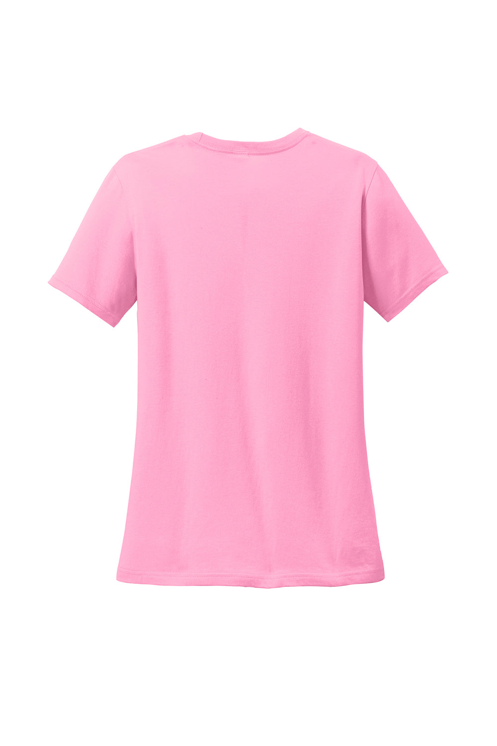 Gildan 880 Womens Short Sleeve Crewneck T-Shirt Charity Pink Flat Back