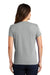 Gildan 880 Womens Short Sleeve Crewneck T-Shirt Heather Grey Model Back