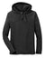 Gildan 987/987AN Mens Long Sleeve Hooded T-Shirt Hoodie Heather Dark Grey/Dark Grey Flat Front