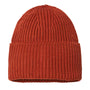 Atlantis Headwear Mens Sustainable Chunky Rib Cuffed Beanie - Rusty - NEW