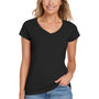 Gildan Womens Softstyle Short Sleeve V-Neck T-Shirt - Black