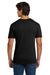 Gildan 64V00/G64V Mens Softstyle Short Sleeve V-Neck T-Shirt Black Model Back